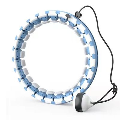 সামঞ্জস্যযোগ্য আকার স্মার্ট হুলা হুপ, পাতলা কোমর 24 নট ওজনযুক্ত হুলা হুপ