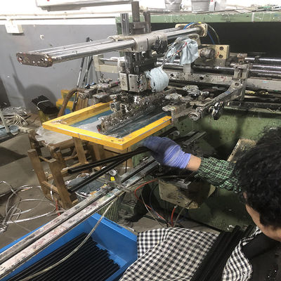 রাবার ব্যান্ড সহ 2000x19 মিমি সংকোচনযোগ্য সামঞ্জস্যযোগ্য তাঁবুর খুঁটি