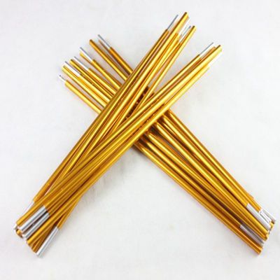 রাবার ব্যান্ড সহ 2000x19 মিমি সংকোচনযোগ্য সামঞ্জস্যযোগ্য তাঁবুর খুঁটি