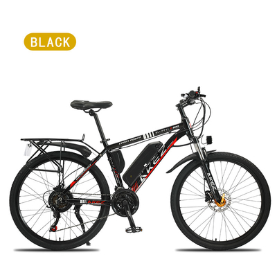 LCD 26 ইঞ্চি ম্যাগনেসিয়াম অ্যালয় 40Km/H লিথিয়াম ব্যাটারি বৈদ্যুতিক সাইকেল